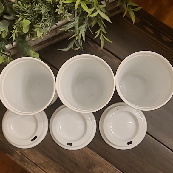 Three reusable starbucks cups - Picture 2 of 3